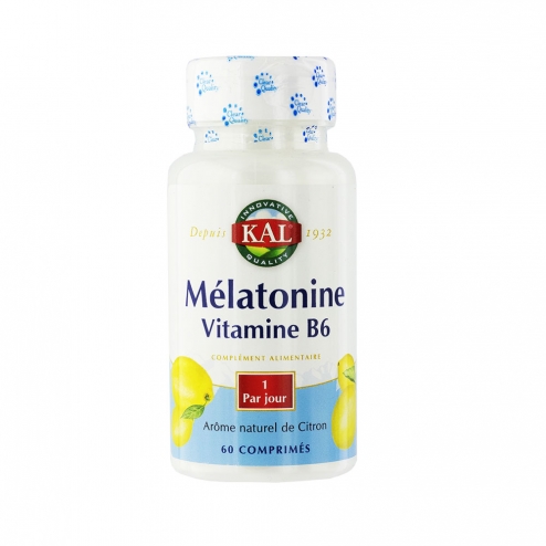 Melatonine + Vitamine B6 60 Losanges 